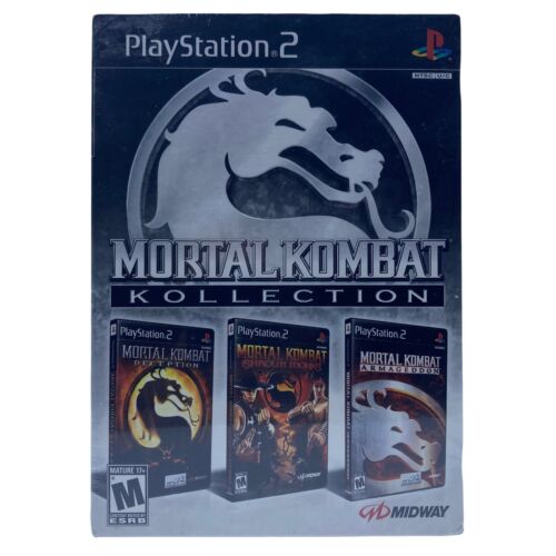 Mortal Kombat Kollection (Sony PlayStation 2, 2008) PS2 Brand New Factory Sealed - Picture 1 of 6