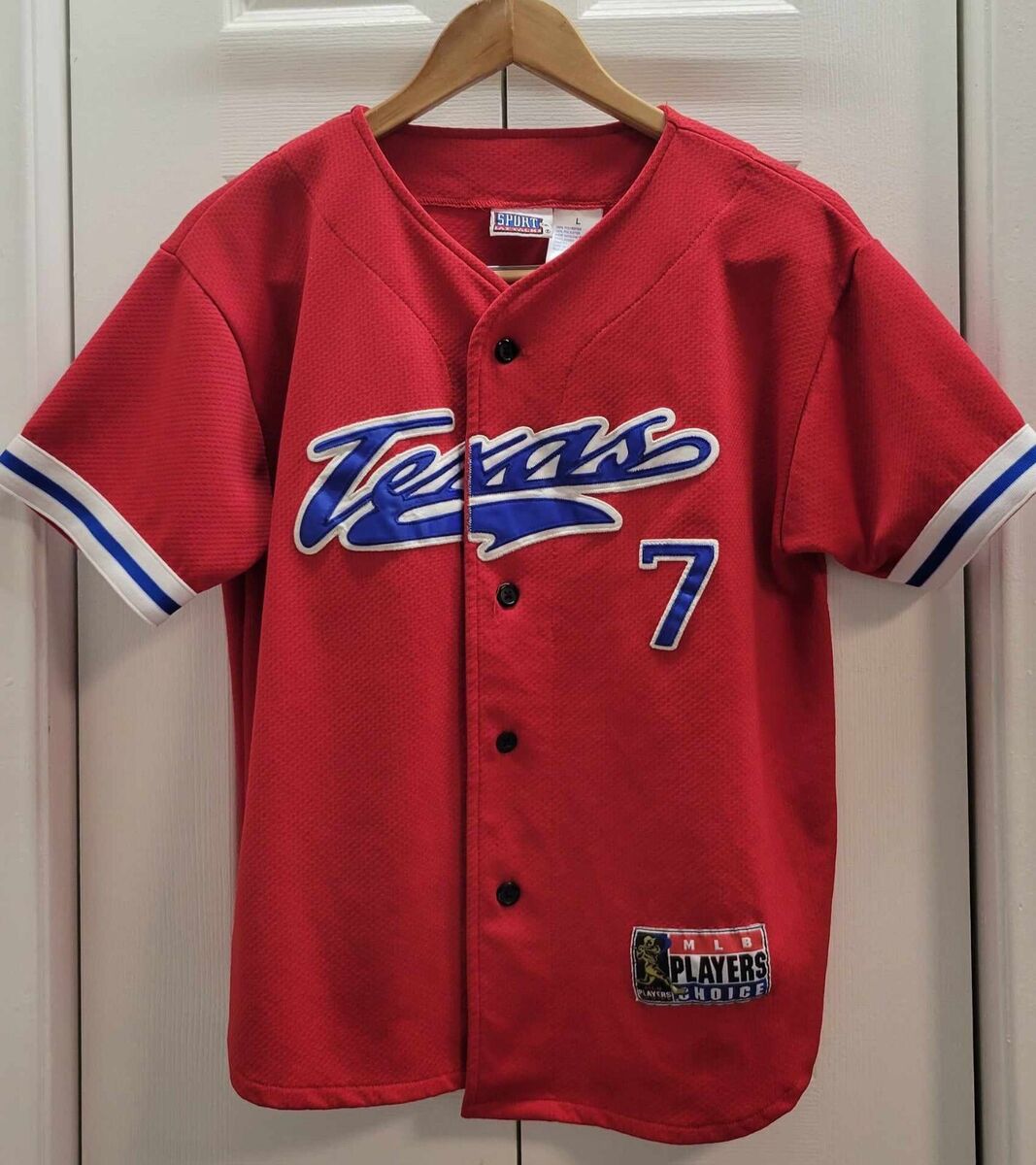 Sport Attack Texas Rangers Ivan Pudge Rodriguez Jersey #7 Sport Attack Texas Rangers Ivan Pudge Rodriguez Jersey #7
