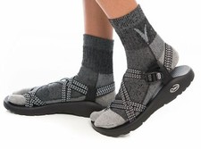 Calcetines Chaco Punta Grande Tabi Chanclas Punta en V Lana Punta en V Talla W 9 - 11.5, M 8 - 10.5
