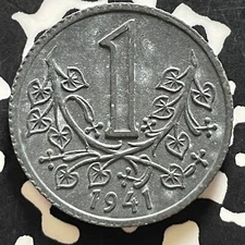 1941 Bohemia & Morovia 1 Koruna Lot#T4084