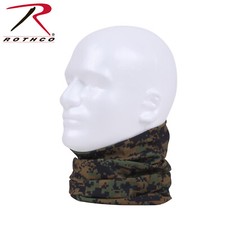 Rothco Multi-Use Tactical Wrap Woodland Digital Head Face Neck 5303
