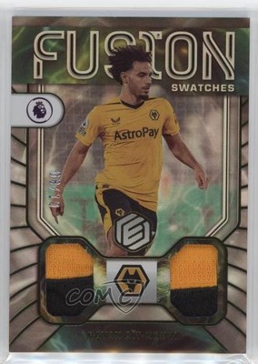 2022 Chronicles Elements Fusion Swatches Premier League Gold /10 Rayan Ait-Nouri