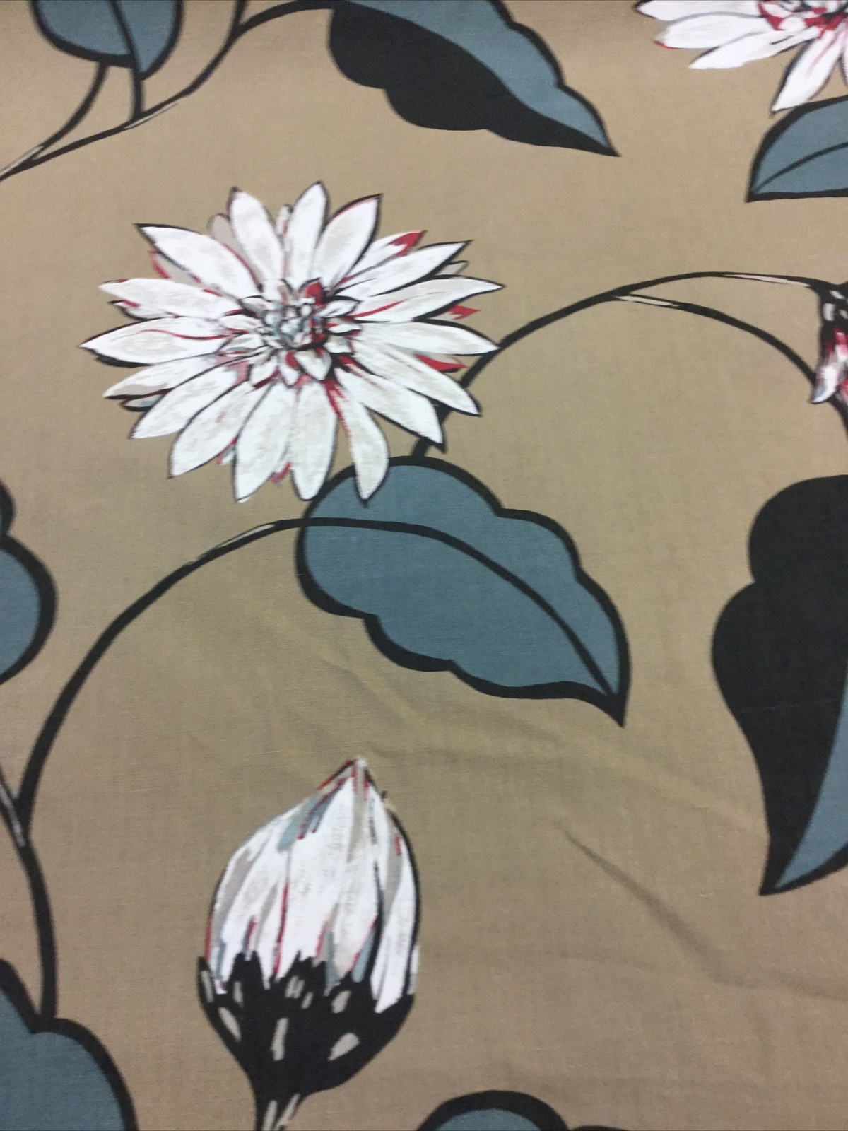 Nina Campbell Giverny In Taupe By The Metre eBay