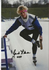 Gunda Kleemann-GDR 3x Olympic Gold-speed skating-world champion-