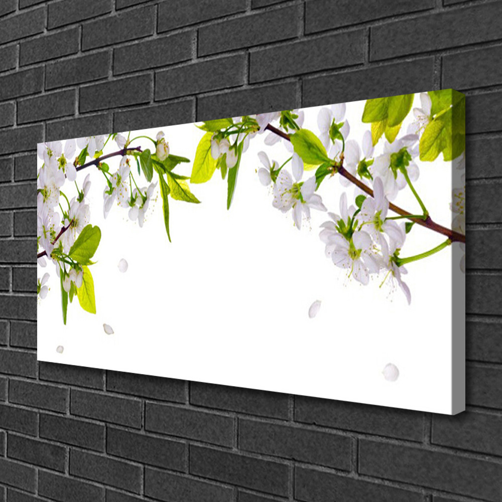 Photo sur toile 100x50 cm grand tableau nature pour masquer un mur vide de salon