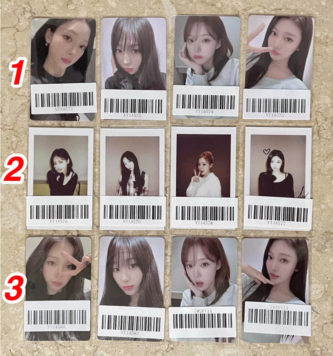 aespa kms 1.0 ウィンター　中華 3枚セット aespa drama kms 中華ラキドロウィンターV3