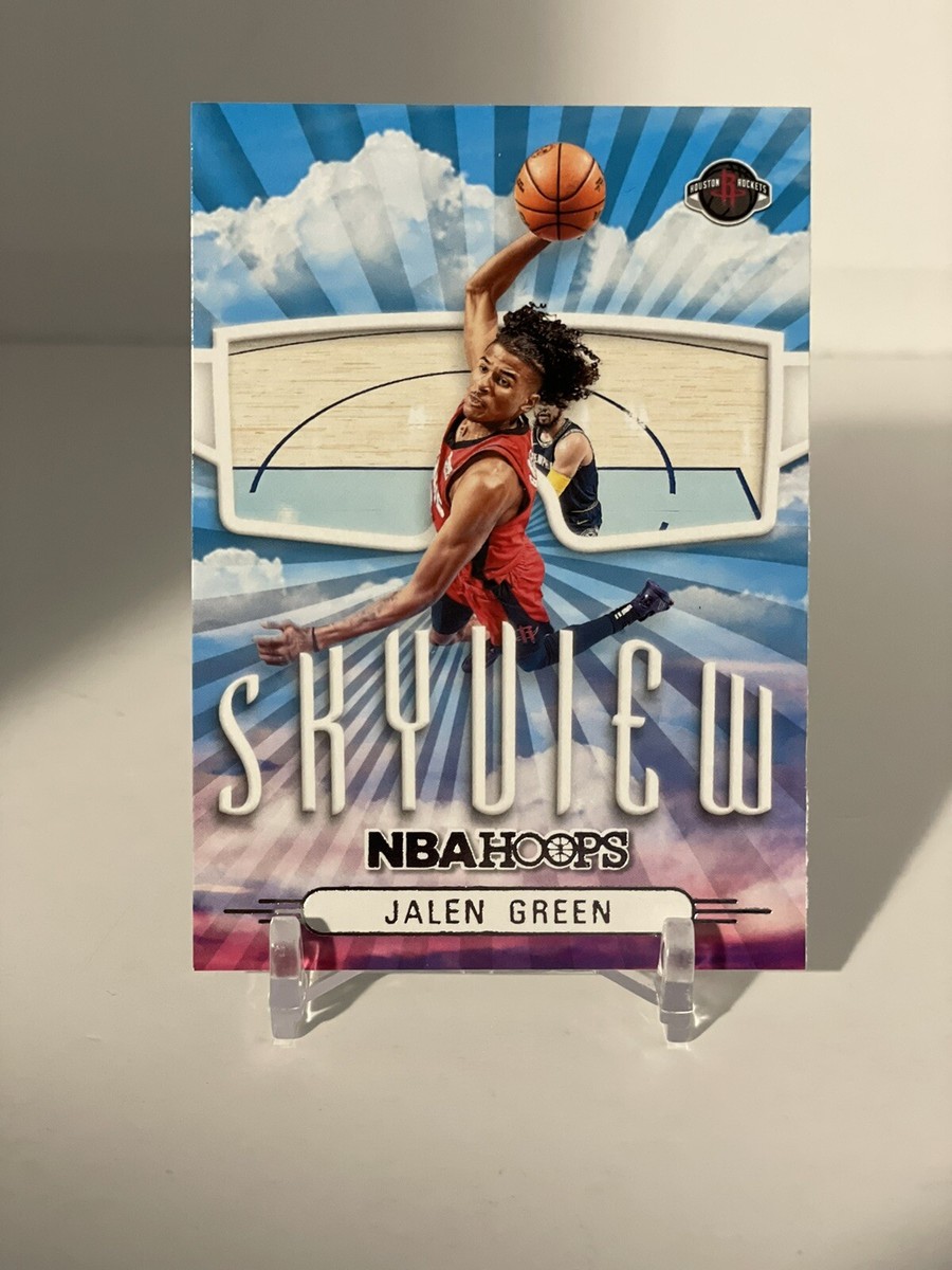 2022-23 NBA HOOPS - Jalen Green - Skyview Insert #15 Houston