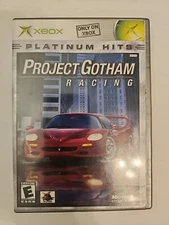 Microsoft Xbox Project Gotham Racing Platinum Hits Xbox 1 Complete W/Manual