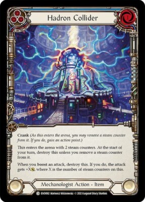 Hadron Collider (Blue) Common Bright Lights Flesh and blood TCG NM