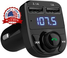 Cargador De Carro Para Celulares Con Blutu Bluetooth Musica Fm Radio Llamadas