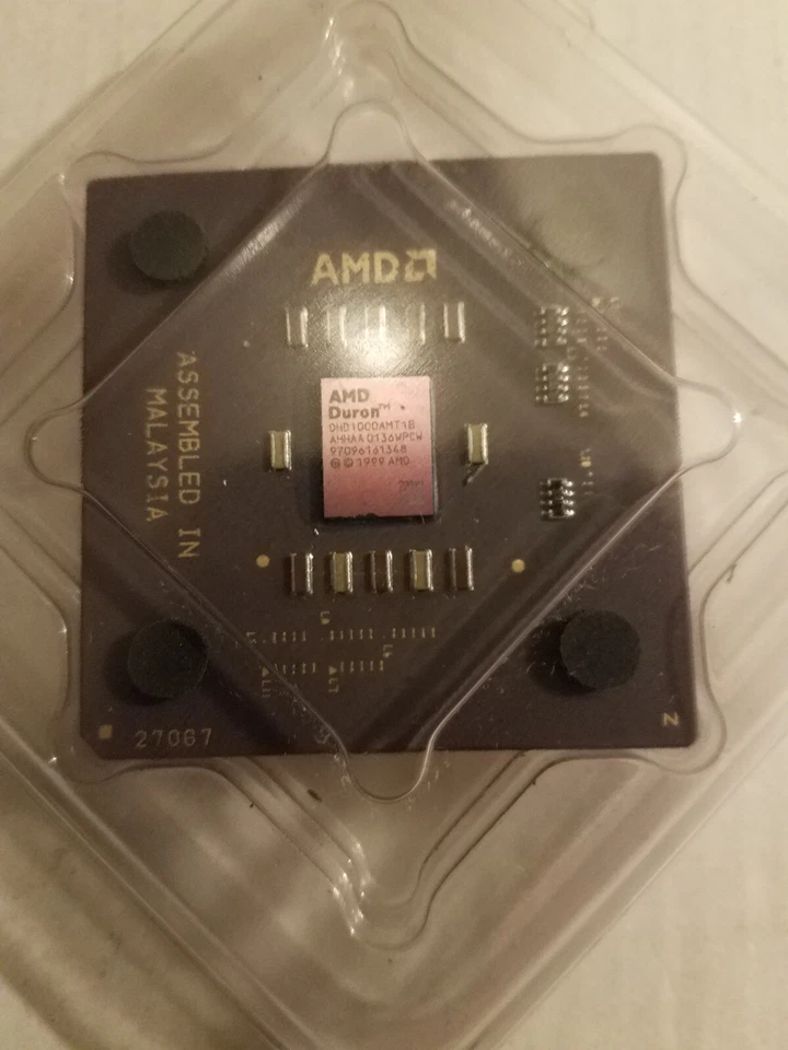 AMD Duron 1000 1.0 GHz 64KB 200 MHz Socket 462 A K7 CPU DHD1000AMT1B - Image 2 of 4