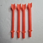1987 Gi Joe Mobile Command Center Long Missiles Lot of 4 Vehicle Part MCC Hasbro