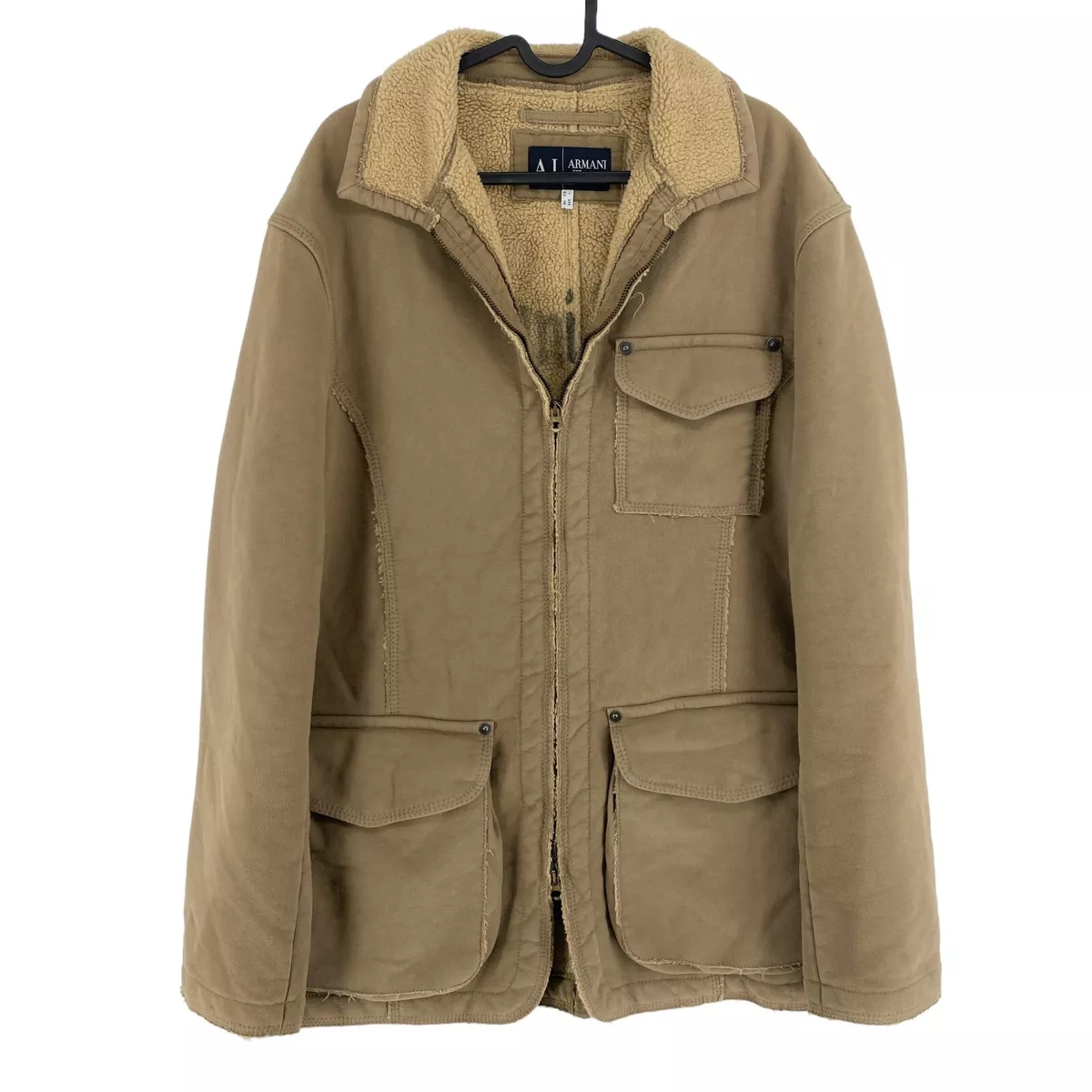 Armani outlet cotton jacket