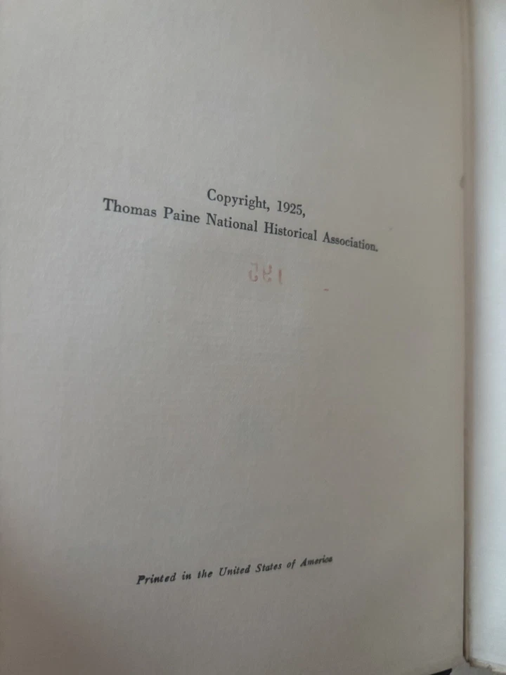 Patriot’s Edition 10 Vols. The Life And Works Of Thomas Paine; Signed/Numbered - Image 4 of 4