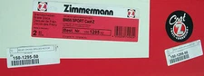 Zimmermann Sport 150.1295.50 - Rear Disc Brake Rotor, Pair (2)