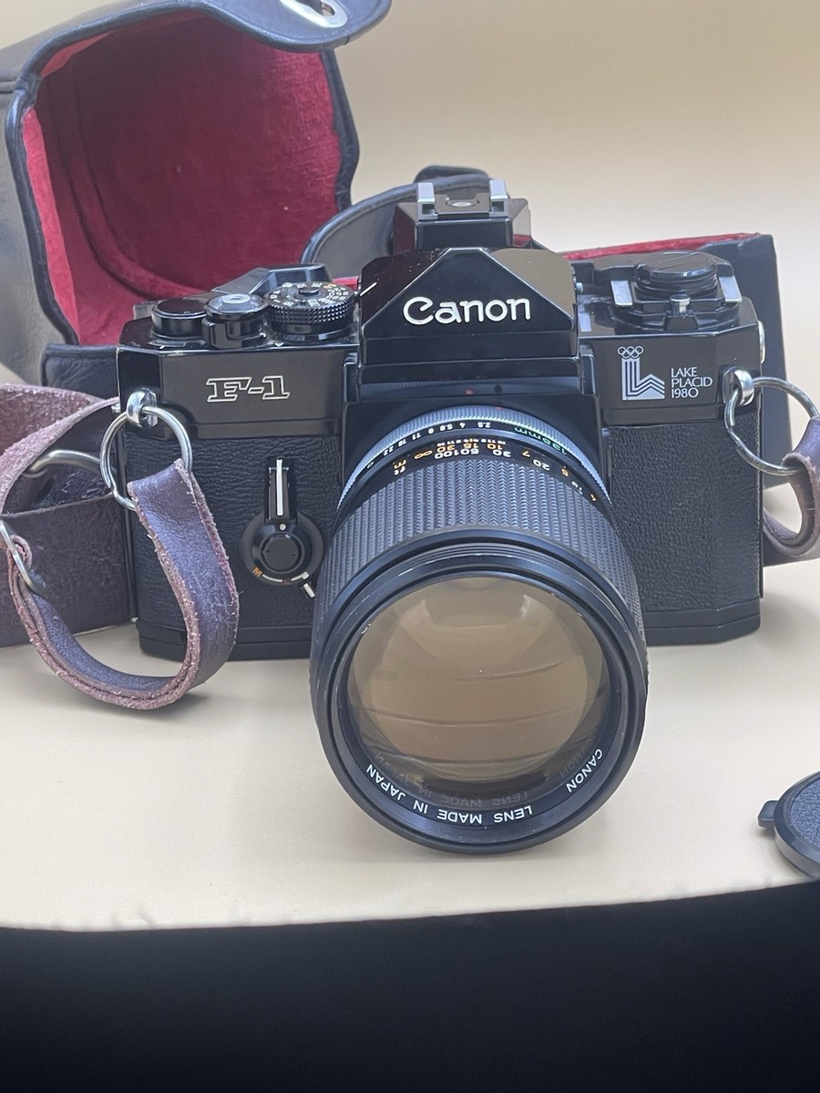 Canon F-1 ブラック LAKE PLACID 1980 Canon F-1 Lake Placid 1980 Winter Olympics Edition | Chasing