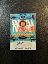 Julian Phillips 2023-24 Panini Court Kings Fresh Paint  #FP-JPC Ruby /99 Bulls