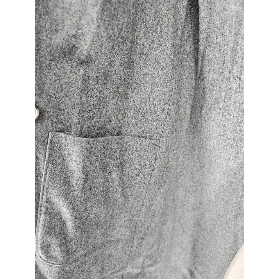 Gabardina clásica Evan Picone color caqui tostado forrada gruesa vintage talla LG Foto 4 de 4