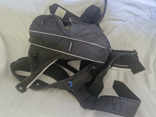 BABYBJ&Ouml;RN Baby Carrier Black/Grey Cotton, Size Adjustable, Machine Washable