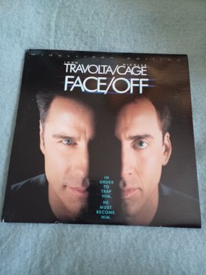 Face Off Laserdisc 1997 Travolta Cage Widescreen Extended Play 2 Disc Set