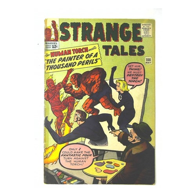 #ad Strange Tales #108 1951 series Marvel comics VG tape on cover p $83.37