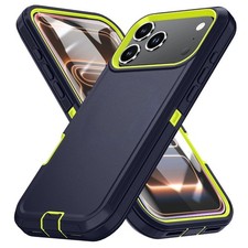 Heavy Duty Rugged Protective For iPhone Shockproof Case Hard Cover Armor Stand
