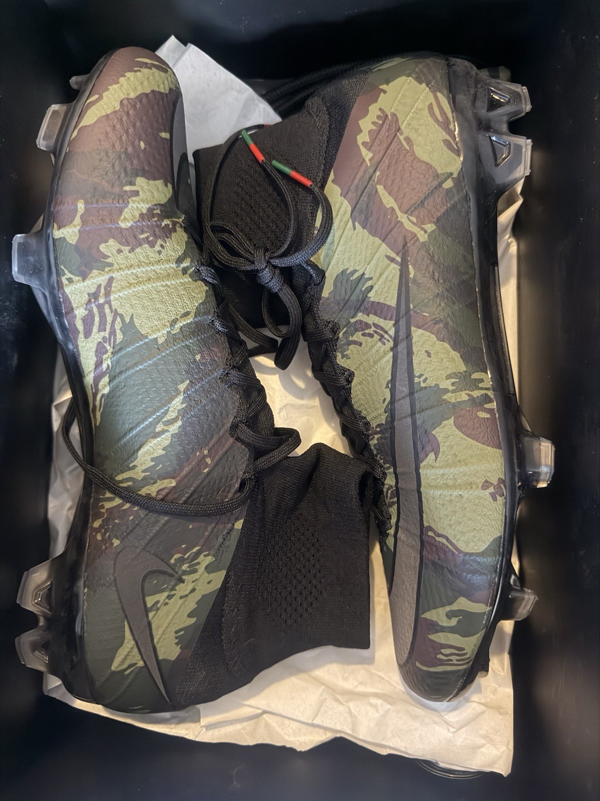 Nike Mercurial Superfly 4 IV SE FG Jungle Camo Soccer Cleat US 9.5 100percent Auth. image 2