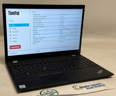 Lenovo ThinkPad T15 15.6'' (i7-10510u - 16GB RAM - 256GB SSD - Win11Home)