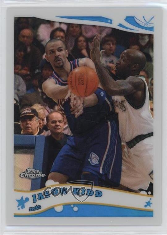 2005-06 Topps Chrome Refractor 254/999 Jason Kidd #32 HOF 09jb