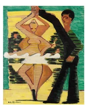 Ernst Ludwig Kirchner Spinning Dancer : Archival Quality Giclée Art Print 1931