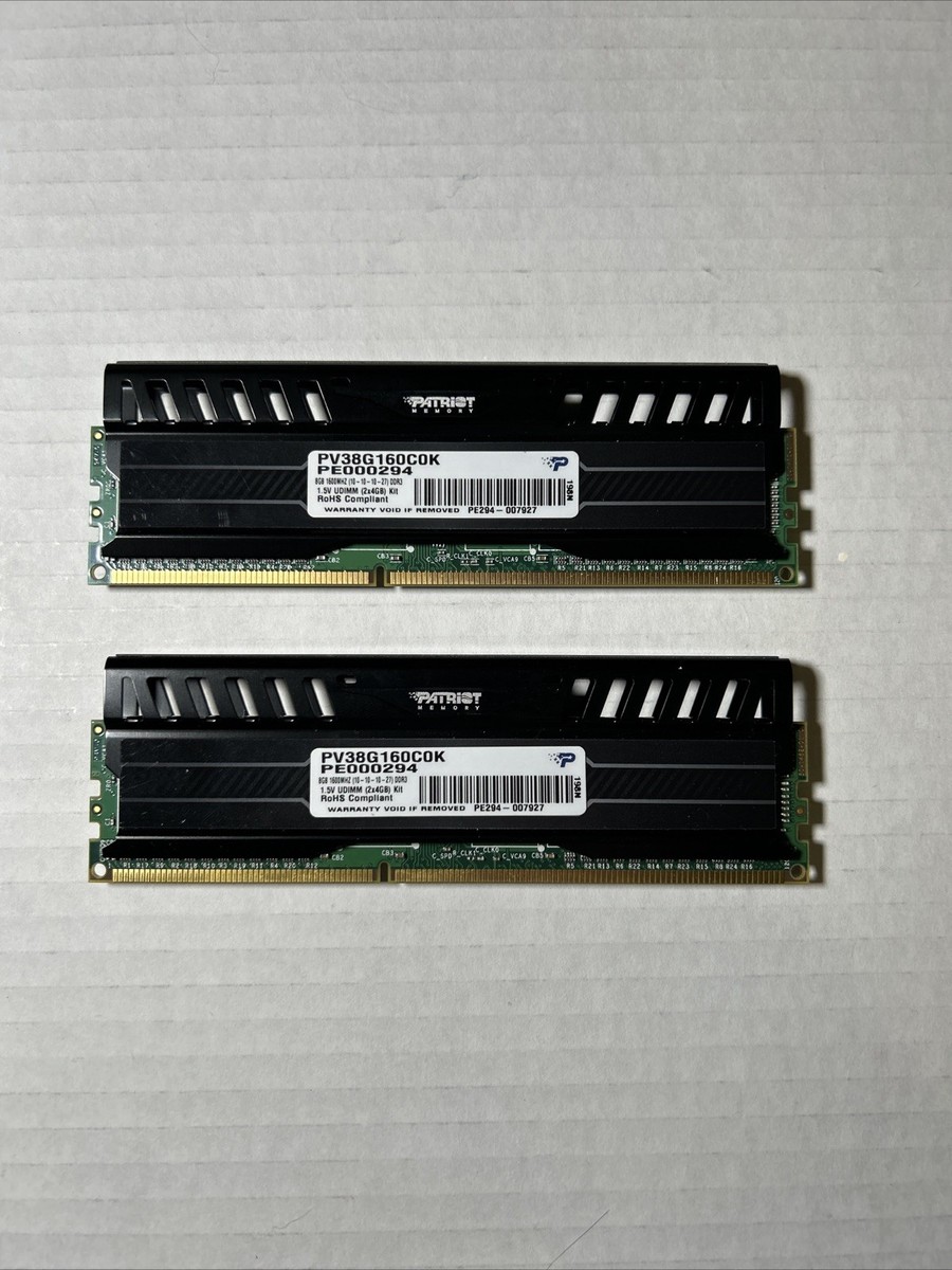 Patriot PV316G160C0K 16GB Kit (2x8GB) Viper 3 PC3-12800 DDR3 Patriot PV316G160C0K 16GB Kit (2x8GB) Viper 3 PC3-12800 DDR3