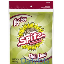 Spitz Chili Lime Flavored Sunflower Seeds 6 Ounce Bags 9 Count old stock