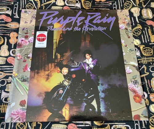 PRINCE AND THE REVOLUTION - PURPLE RAIN LP PURPLE VINYL NEW!  MADE IN FRANCE F/S