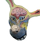 paper Mache Head Unique Handmade Solid Not Hollow — photo 5