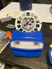View Master 3D Viewmaster Blue with reels Heidi, Steamboat Willy, Kungfoo Panda