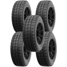 Qty 5 24565r17 Uniroyal Laredo At 107t Sl Black Wall Tires Qty 5 24565r17 Uniroyal Laredo At 107t Sl Black Wall Tires
