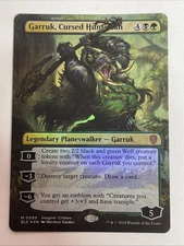 Garruk, Cursed Huntsman (Borderless) Commander: Bloomburrow Foil #99 Mythic