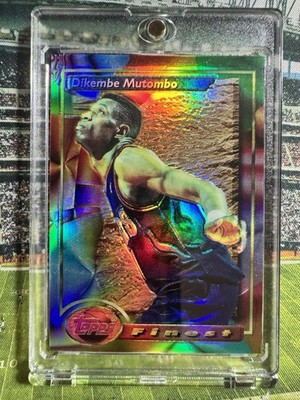 1993-94 Finest  Refractor  Dikembe Mutombo #164 Denver Nuggets