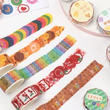 Cute Flower Bear Love Washi Decorative Adhesive Tape - Sticker Online, PDF file