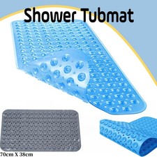 Rubber Strong Suction Non Slip Bath Mat Extra Large Shower Mat Bathtub Anti-Mold