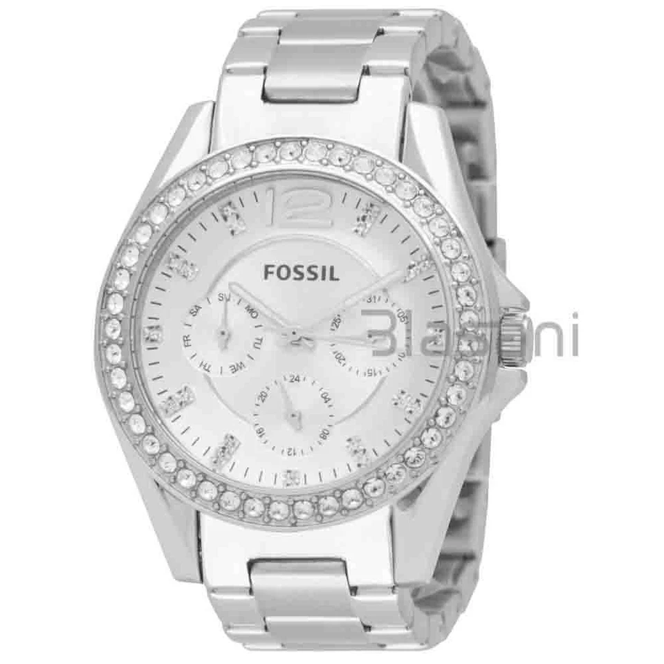 Fossil ES3202 Women's Riley Quartz SilverStainless Steel Watch 38mm - Image 2 of 4