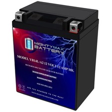Mighty Max YB14L-A2 12V 12Ah Replacement Battery for Arctic Cat ATV300 4X4 98-05