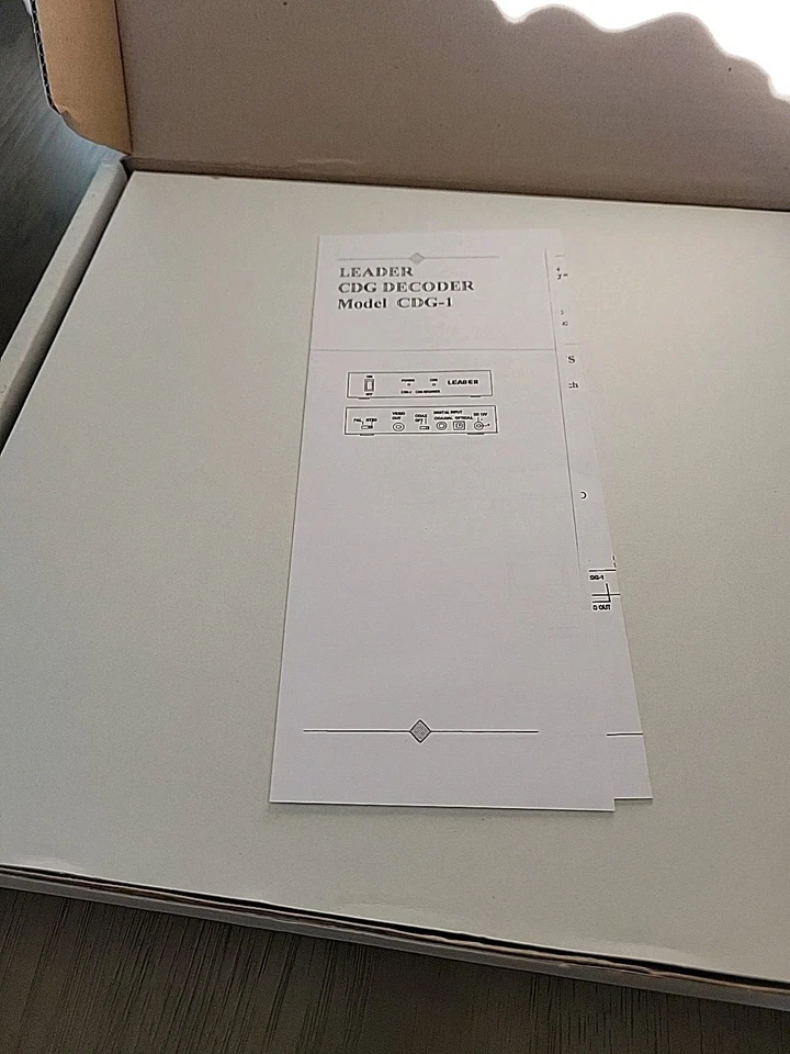 Leader CDG Decoder CDG-1 - Image 4 of 4