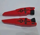 ORIGINAL G1 Transformers JETFIRE R+L TURBO THRUSTER + BACK GUARD armor parts lot