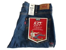 Levi's 537 For Cowboys Western Bootcut Men's Jeans 36x36 Fits Over Boots NWT