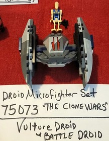 3 LEGO STAR WARS MICROFIGHTERS ☆ Series 2 75072 75073 75074 ☆ New-Like☆READ DESC