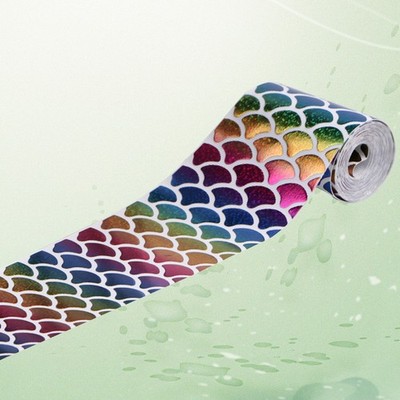  1 Rolle Pailletten Meerjungfrau Skalen Band für DIY handgemachte Haarschleife