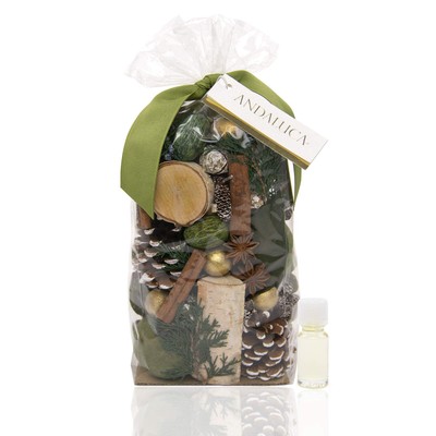 Evergreen Pine Scented Potpourri | Made in California | 20 oz Bag + Fragrance...