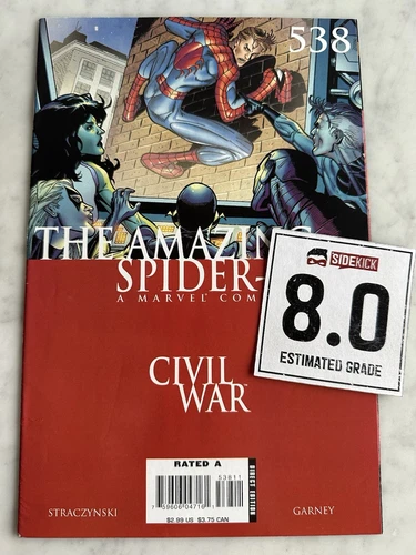 Amazing Spider-Man #538 VF 8.0 - Buy 3 for FREE Ship! (Marvel, 2007) DG