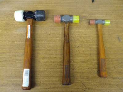 #ad 3 Craftsman USA Double Ended Rubber Head Mallets 24 Oz No 38304 12 Oz 38292 6oz $99.99